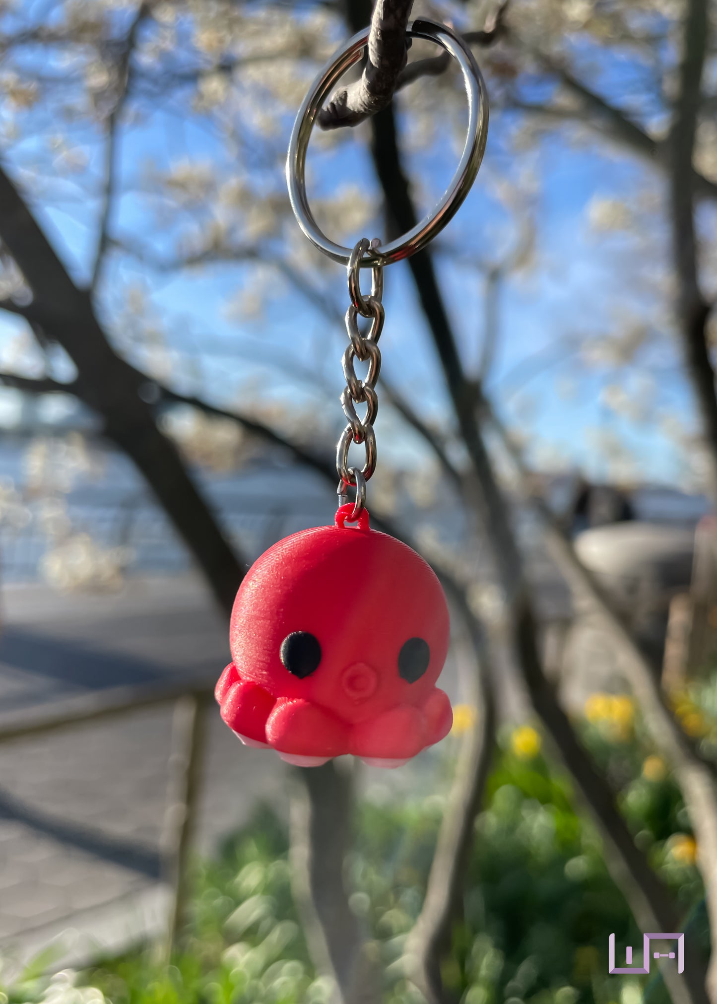 Octopus Keychain