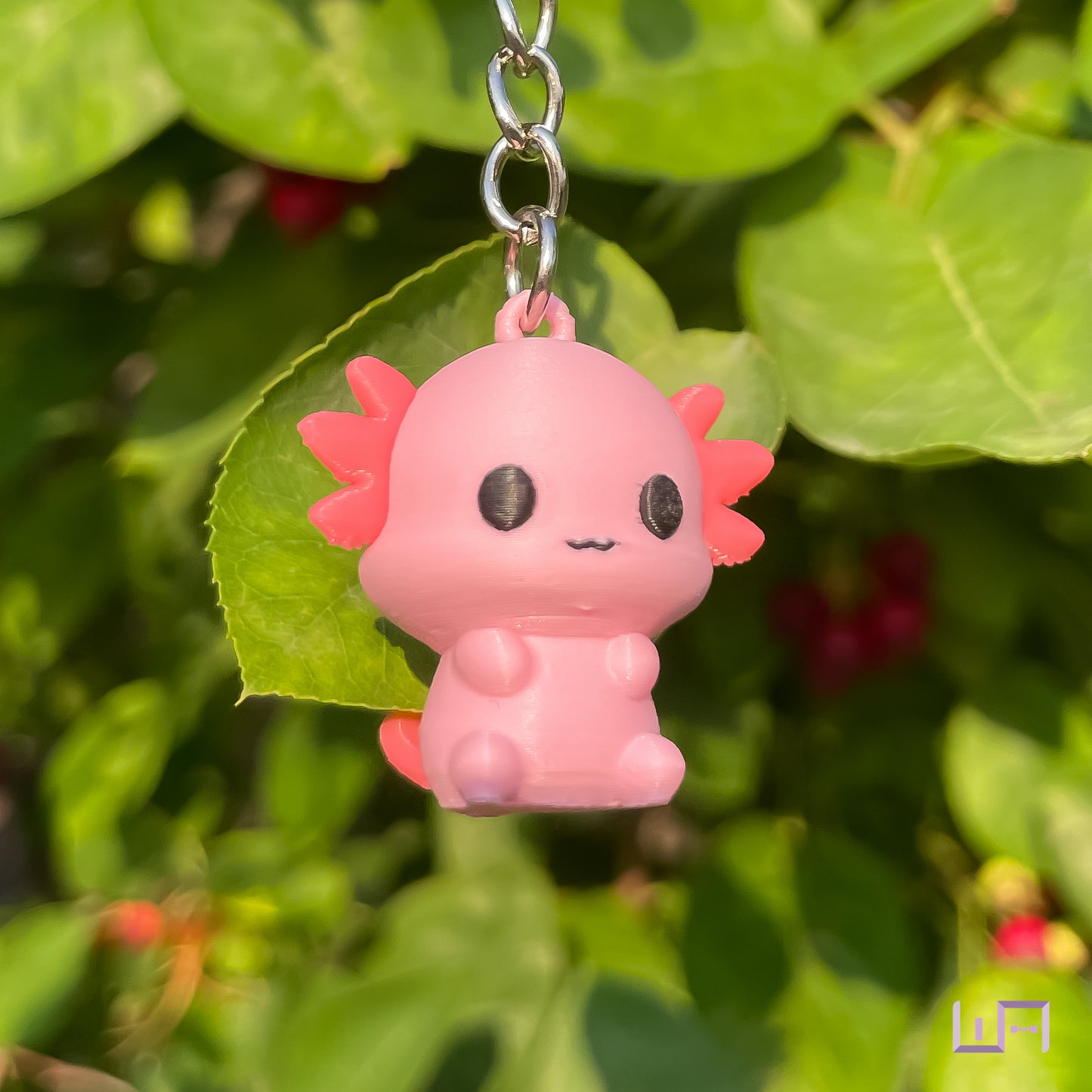 Axolotl Keychain
