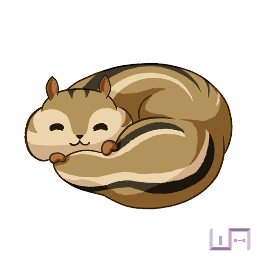 Chipmunk Sleeping