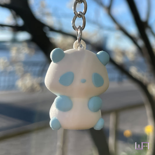 Panda Keychain (Blue)