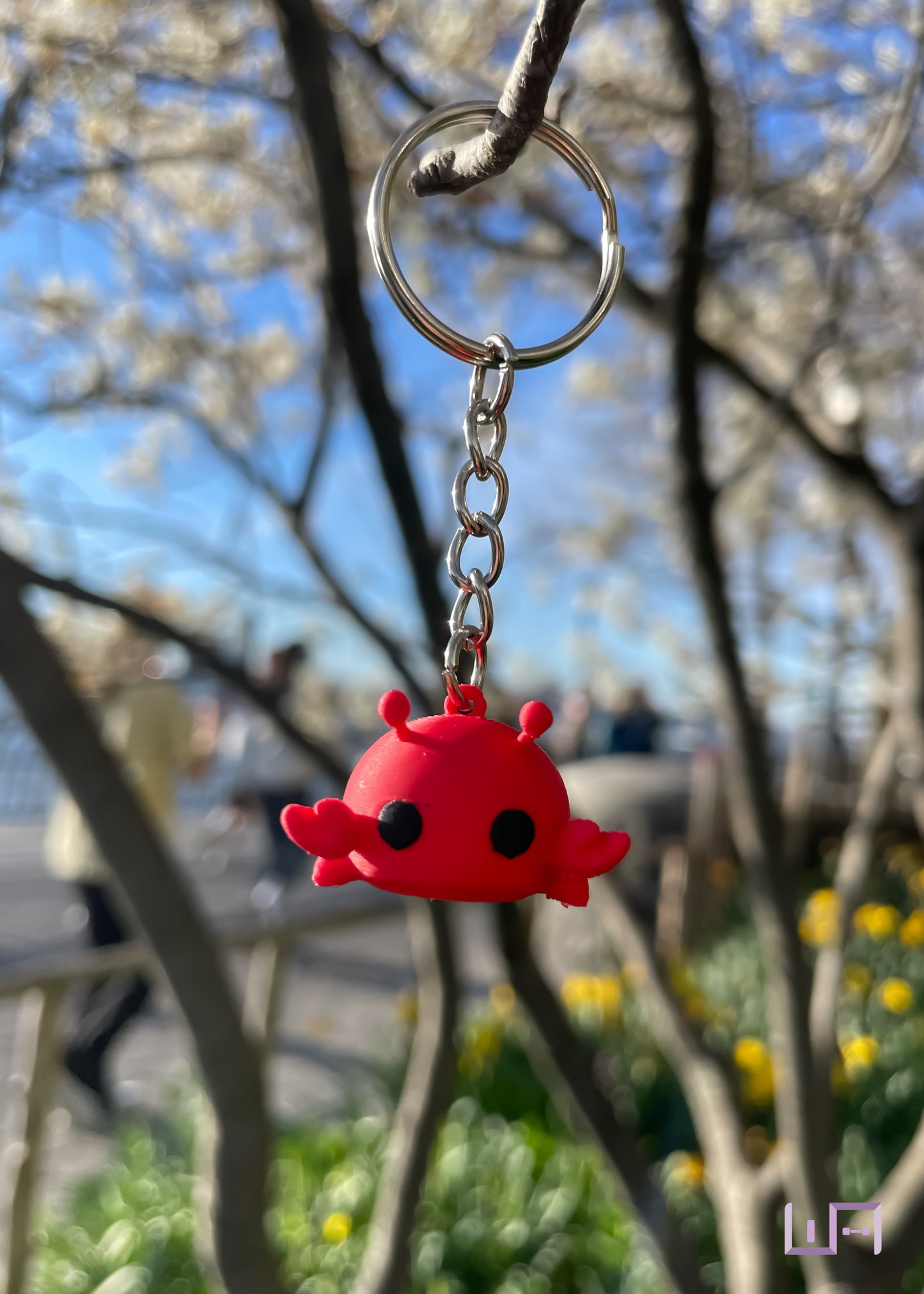Crab Keychain