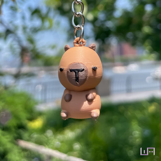 Capybara Keychain