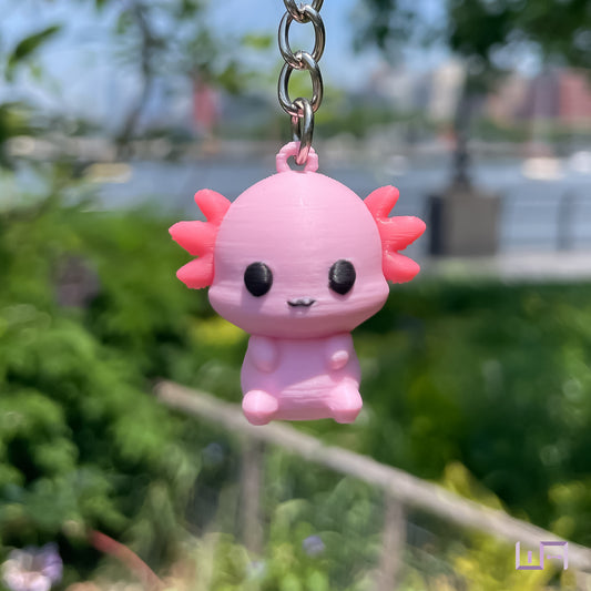 Axolotl Keychain