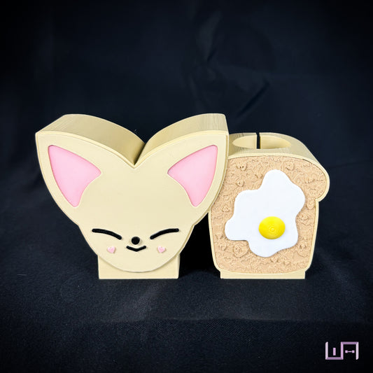 Fox Egg Toast (Light Stick Holders)